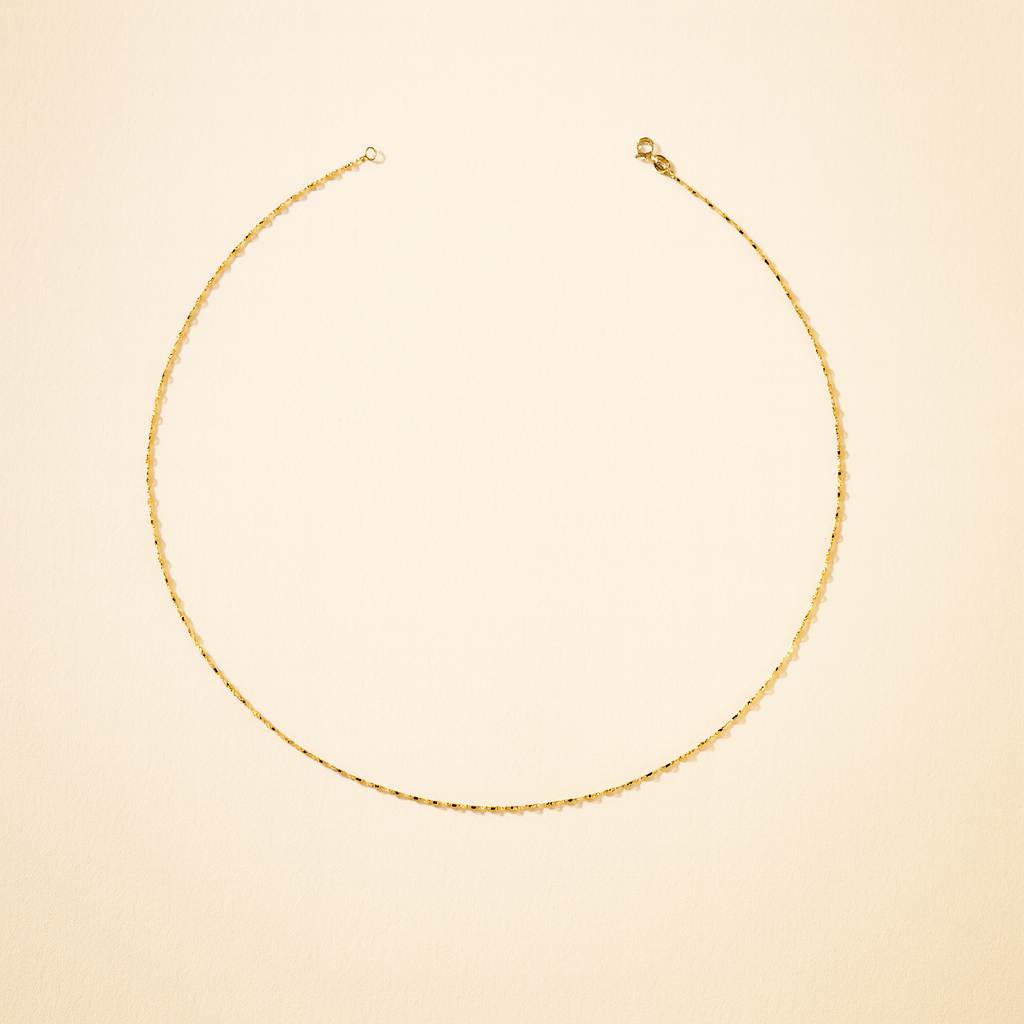 Collana Sfere Piatte Magnolia