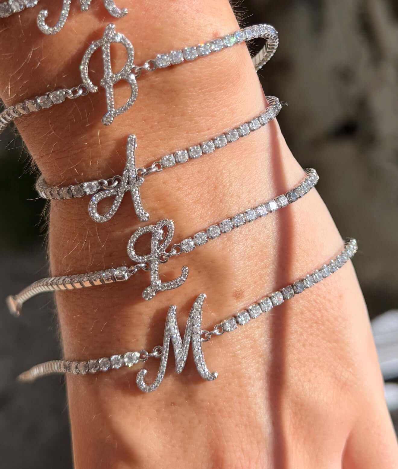 Bracciale Alessia con Lettera