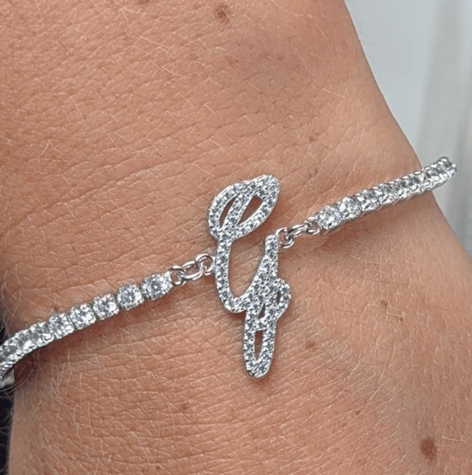 Bracciale Alessia con Lettera