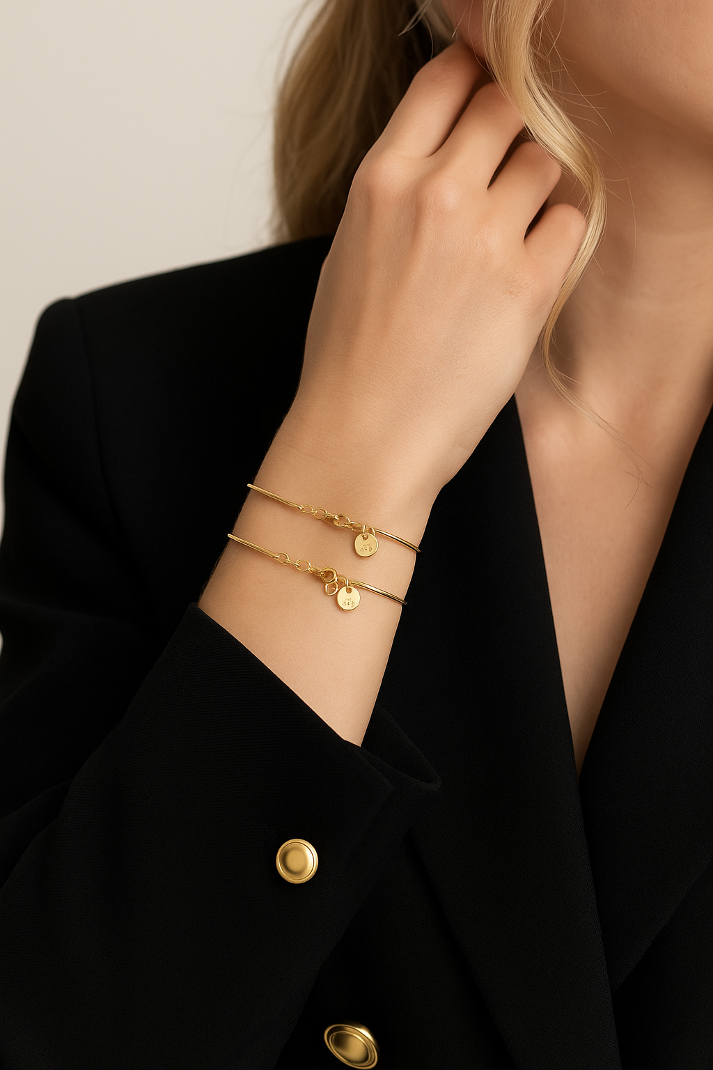 Bracciale personalizzabile con brillanti