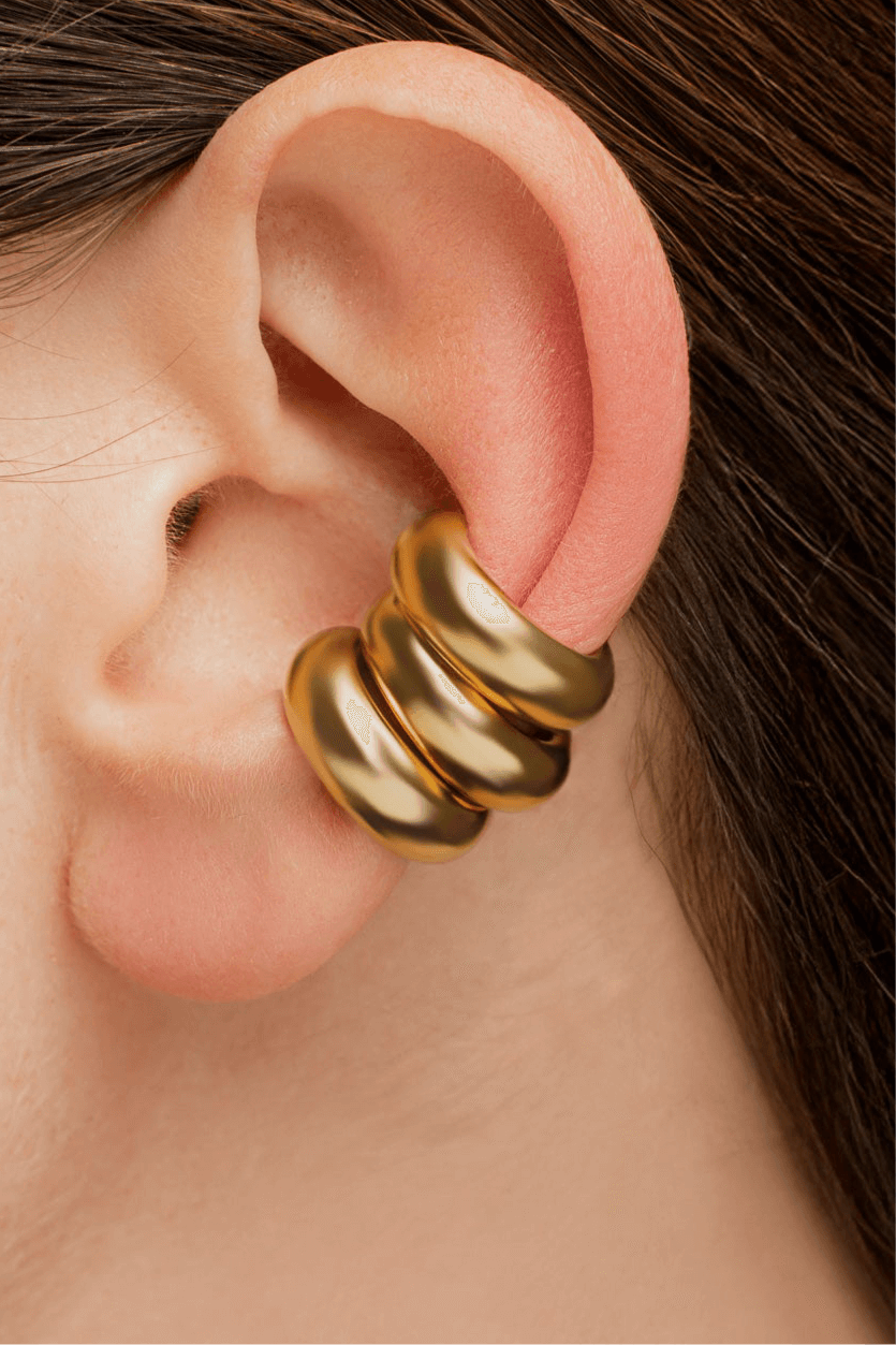 Mono Earcuff Oro Bold