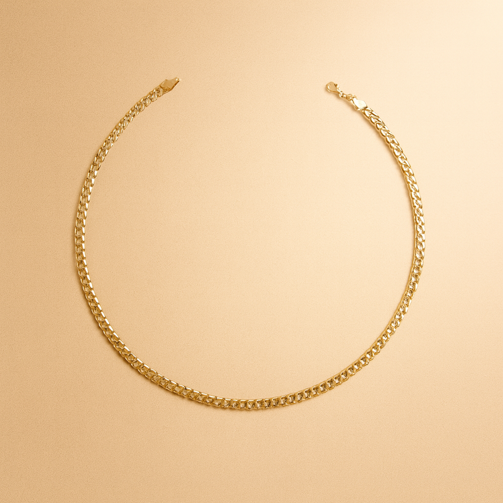 Collana Groumette piatta Giulia
