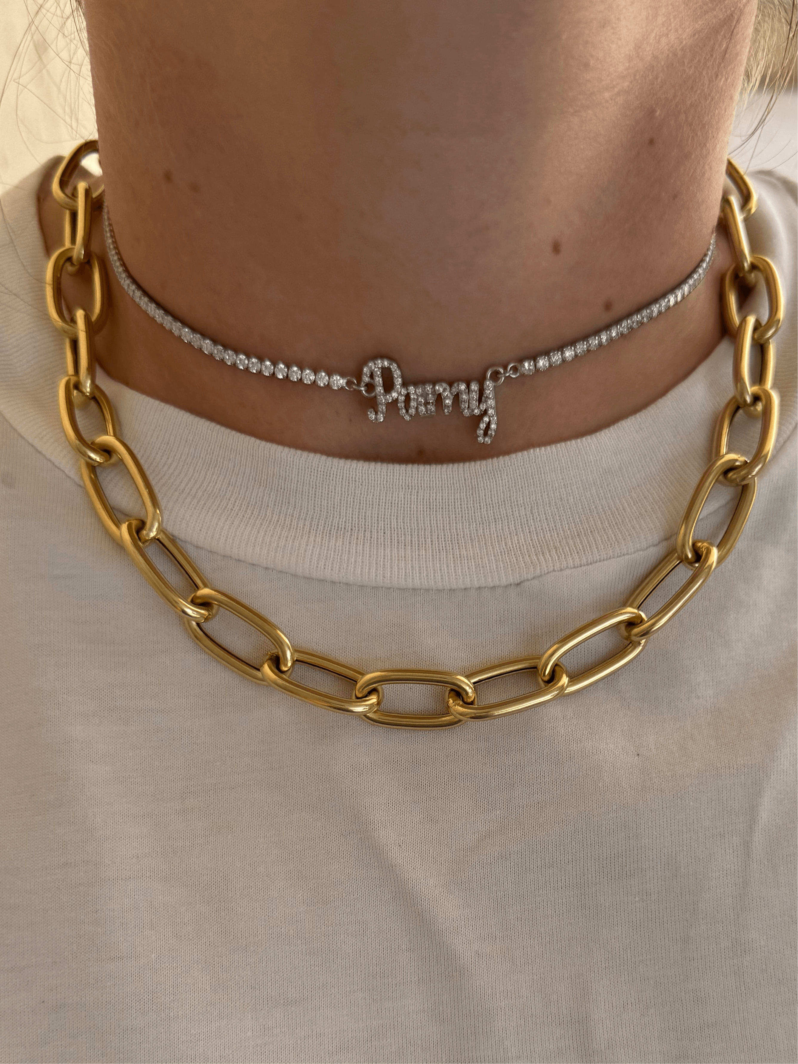 Collana personalizzabile nome Amabile 🤍