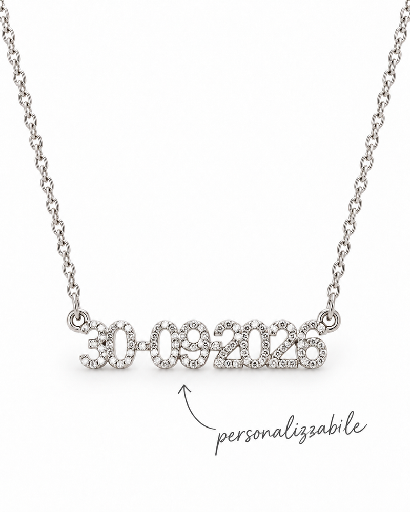 Collana data personalizzabile