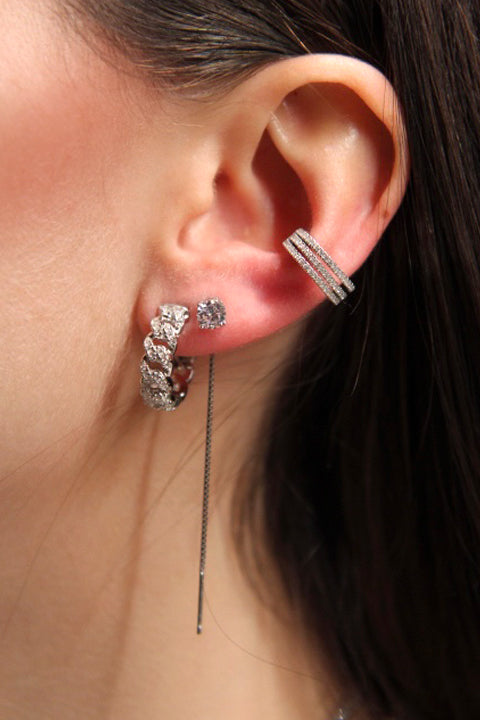 Ear Cuff Tre Fili