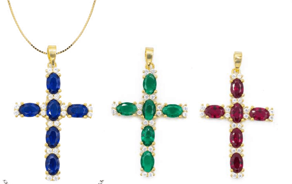 Collana Croce Combinata