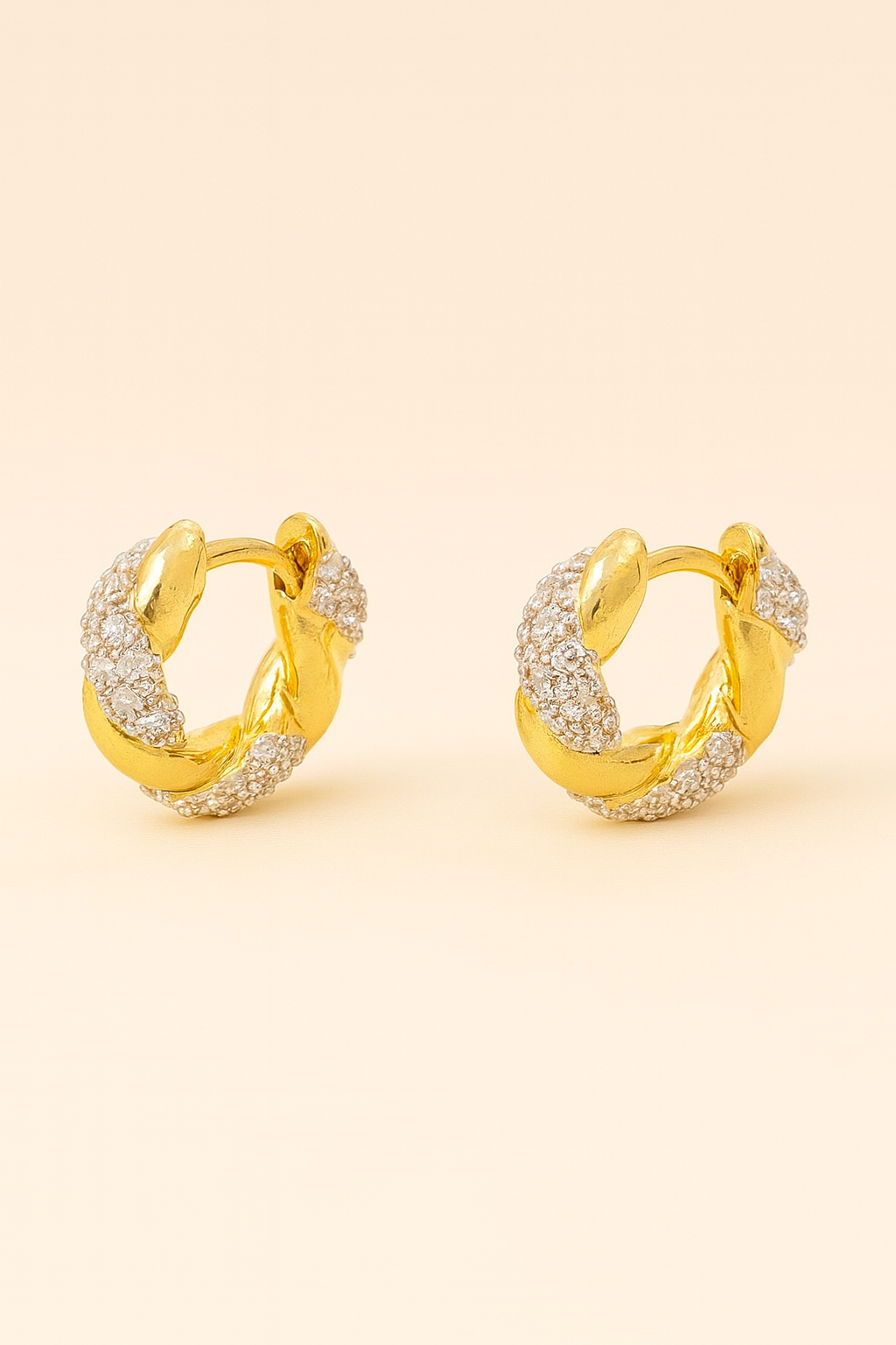 Orecchini torchon gold
